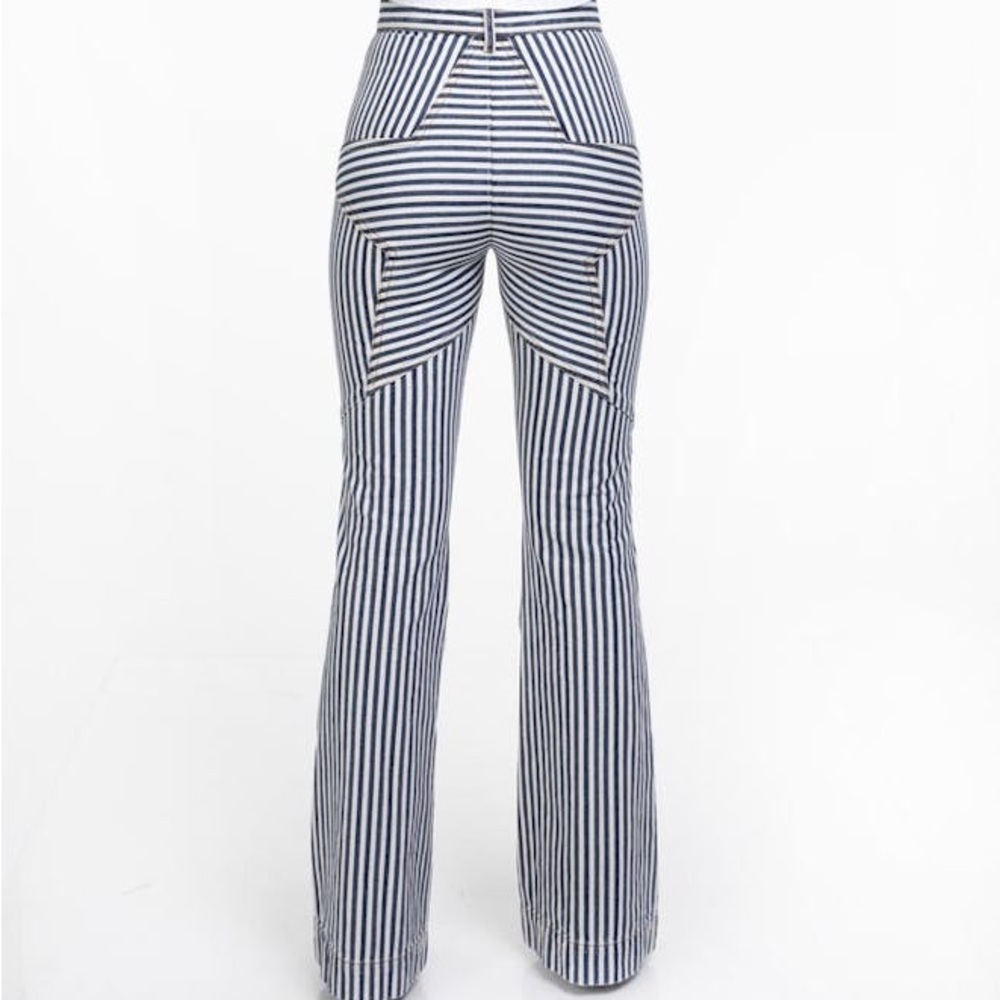 Revice striped flares